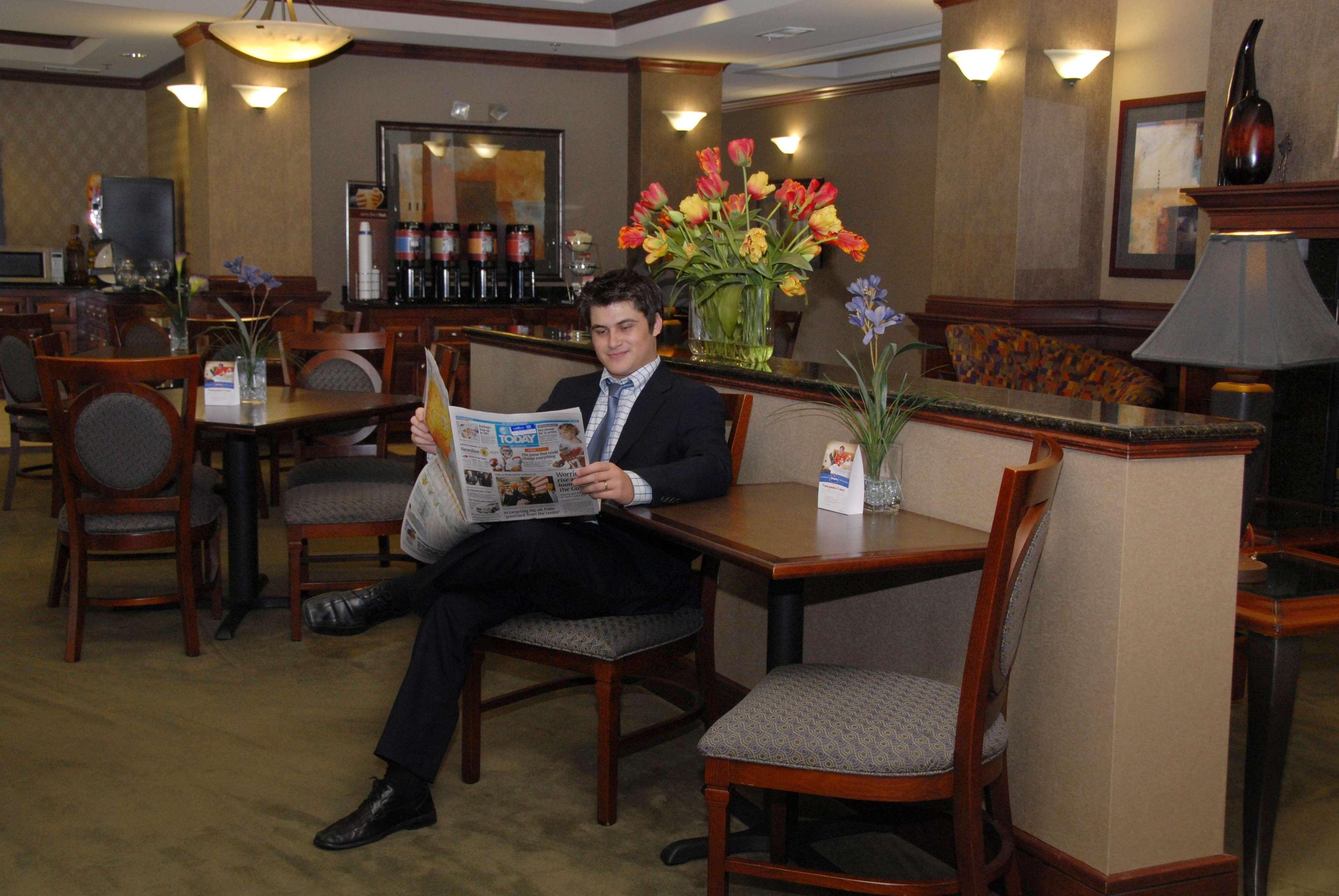 Hampton Inn Van Buren Ristorante foto