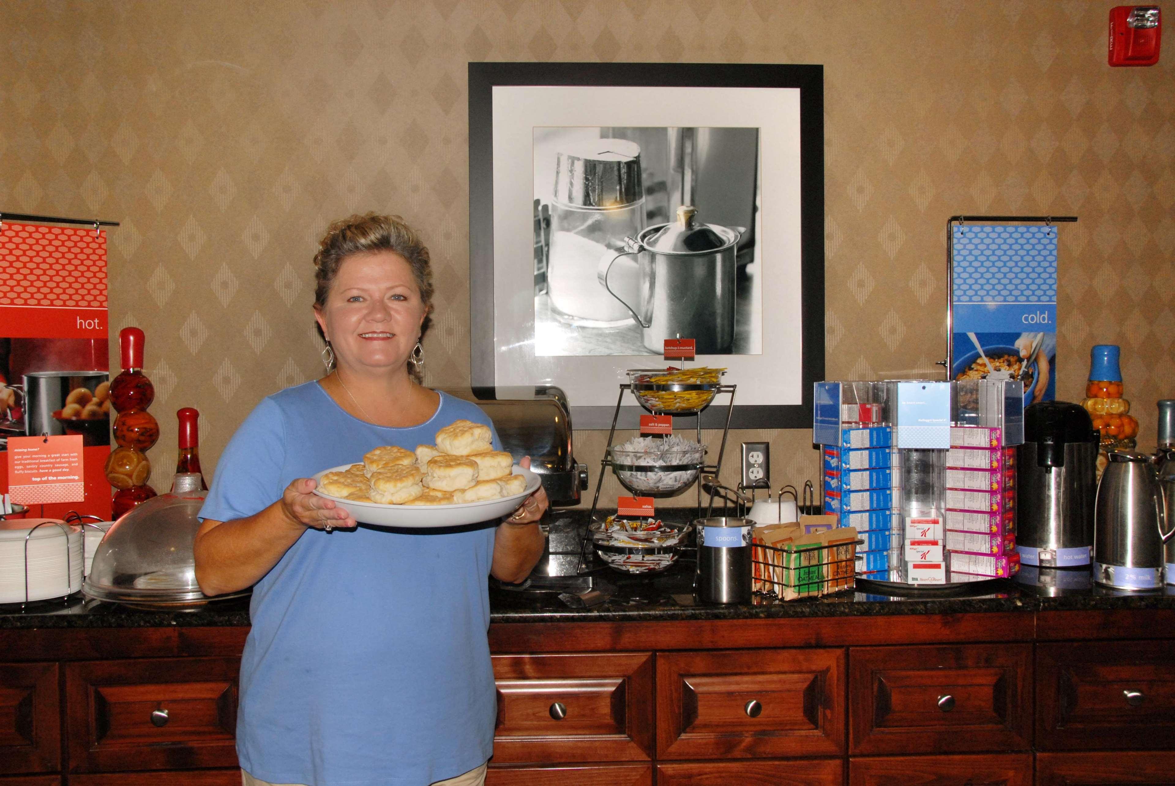 Hampton Inn Van Buren Ristorante foto